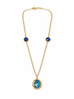 Necklace Suali Woman in Silver BM4040/OR